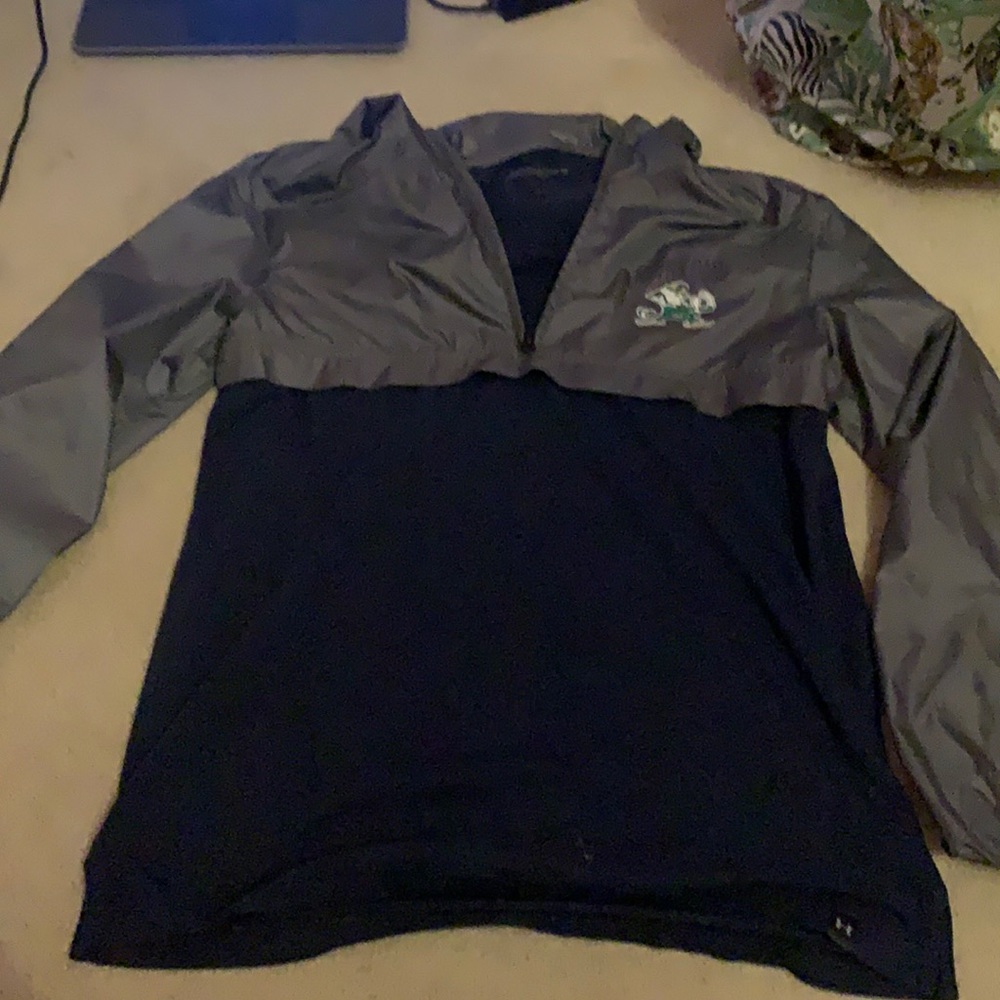 Long sleeve ND under armor windbreaker